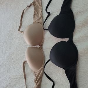 Victoria secret and pink set of push up bras.